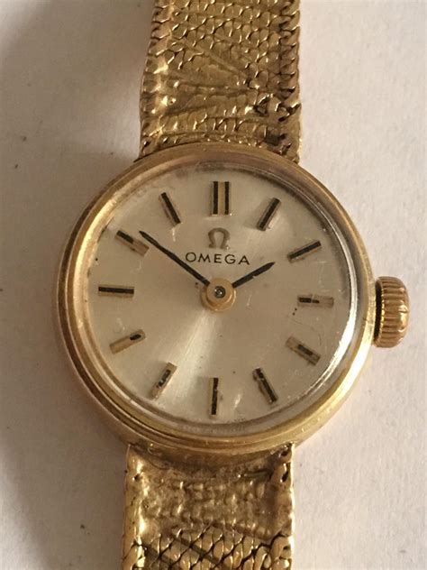 1970's Omega Ladies Gold Watch for sale .